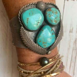 ⚡️⚡️STERLING SILVER & TURQUOISE ⚡️⚡️